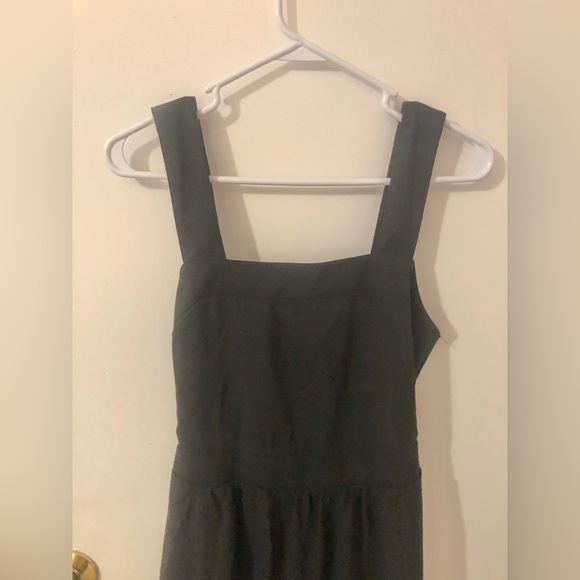 NWT Black Maxi Boho Dress with back tie and thick straps size small - Picture 3 of 10